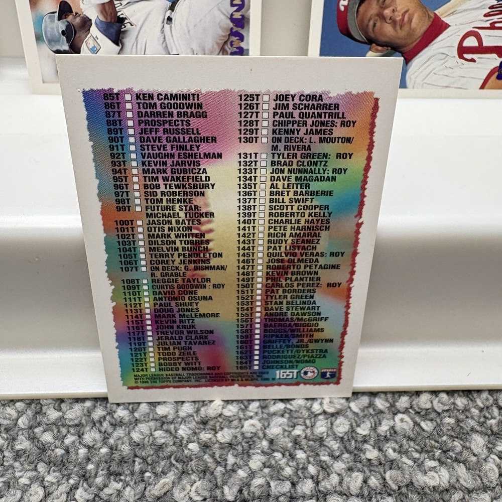 1995 Topps Traded Baseball Partial Base Set‎ Exc Cond - Picture 9 of 10